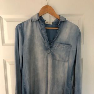 NWOT Bella Dahl jean shirt